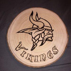 Custom wood burnt designs